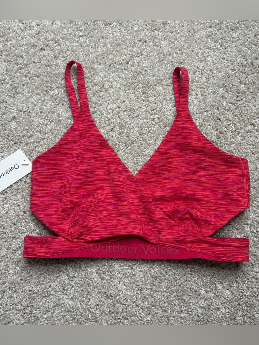 Outdoor Voices Flow Low Coverage Bra
